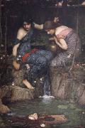 John William Waterhouse, Nymphs Finding the Head of Orpheus